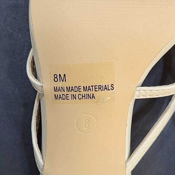 BRAND NEW FASHION NOVA HIGH HEEL STILETTOS SQUARE TOE SANDAL - Picture 16 of 16